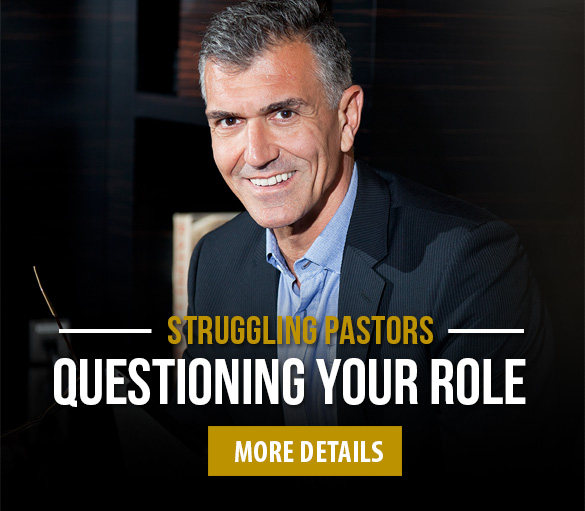 Struggling Pastors. Questioning Your Role. More Details.